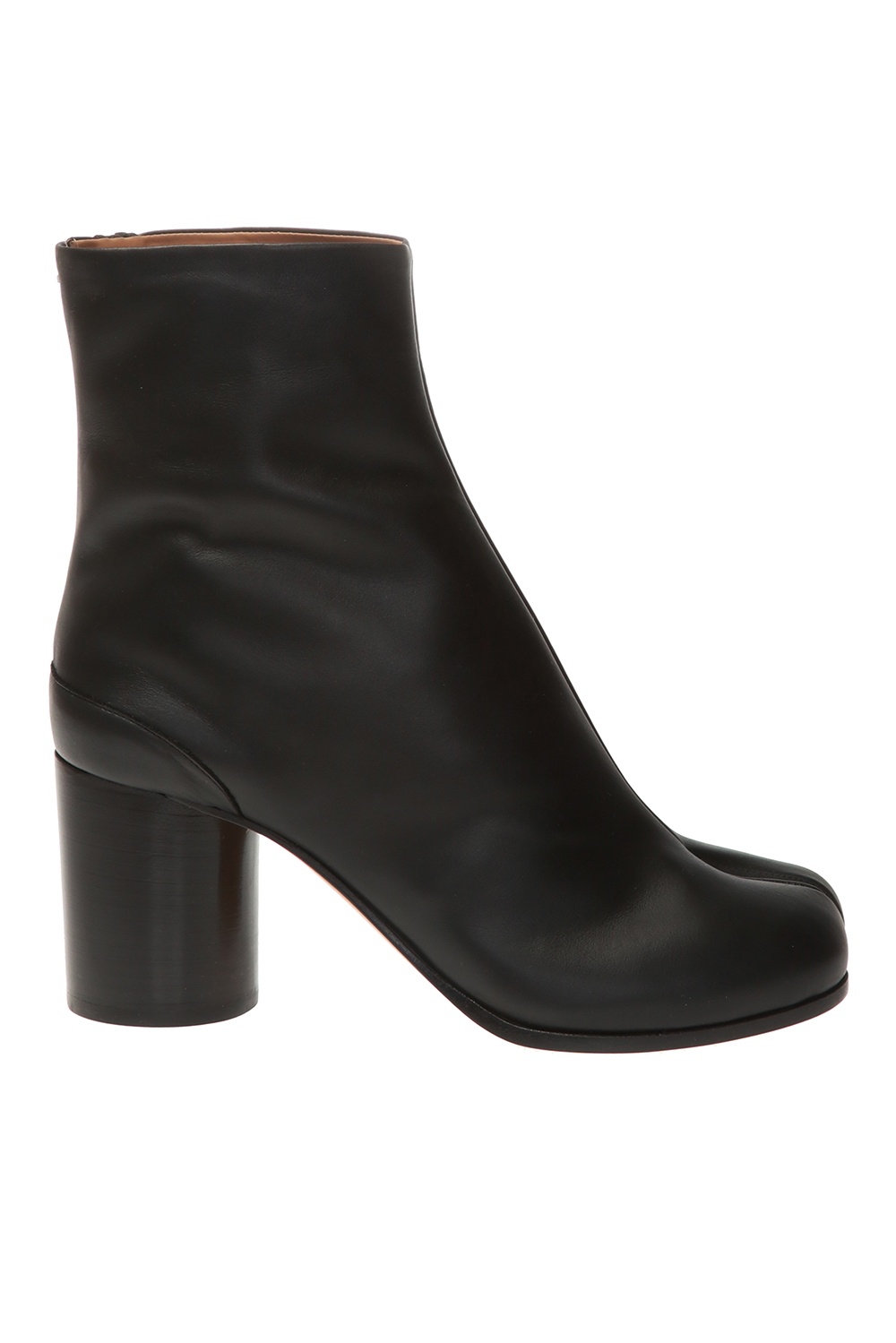 ショートブーツ・ブーティ MAISON MARGIELA  Tabi Leather Ankle Boot MAISON MARGIELA Tabi split-toe leather ankle boots | NET-A